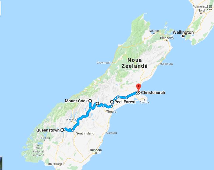 Calatorie in Noua Zeelanda